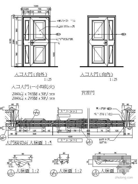 子母門標準尺寸